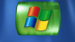 Abstract microsoft multicolor windows xp