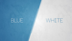 abstract modern Minimalism blue white digital art