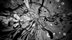 Abstract monochrome