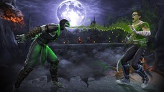 Abstract Mortal Kombat Reptiles artwork