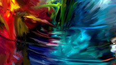 Abstract multicolor artwork