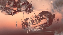 Abstract multicolor artwork digital art