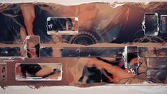 Abstract multicolor artwork digital art