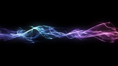 Abstract multicolor black background