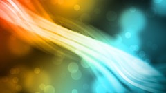 Abstract multicolor bokeh