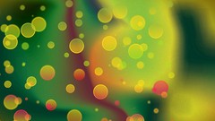 Abstract multicolor bokeh