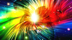 Abstract multicolor code geass