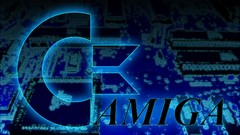 Abstract multicolor commodore amiga