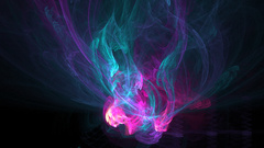 Abstract multicolor digital art