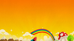 Abstract multicolor digital art