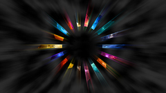 Abstract multicolor digital art