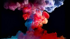 Abstract multicolor digital art