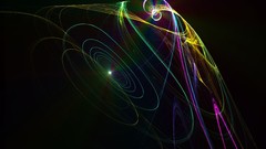 Abstract multicolor digital art