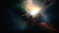 Abstract multicolor digital art