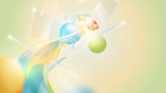 Abstract multicolor digital art