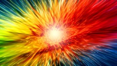 Abstract multicolor explosions