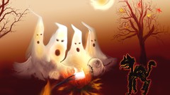 Abstract multicolor fantasy art