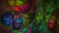 Abstract multicolor Fractals