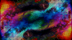 Abstract multicolor grunge paint