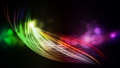 Abstract multicolor lines