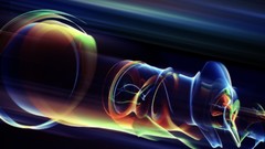 Abstract multicolor psychedelic