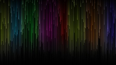 Abstract multicolor rainbows