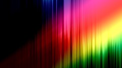 Abstract multicolor rainbows
