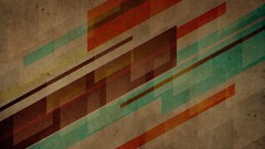 Abstract multicolor retro