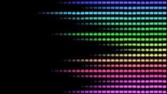 Abstract multicolor Space Invaders