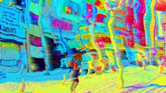 Abstract multicolor trippy