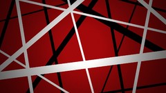 Abstract multicolor van halen