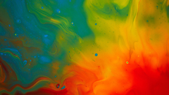 Abstract multicolor waves