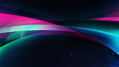 Abstract multicolor waves design