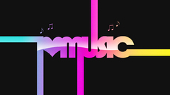 Abstract Music colors