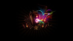 Abstract Music multicolor