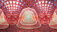 Abstract Music tool grey