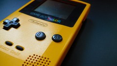 Abstract nintendo gameboy