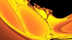 Abstract oil bubbles