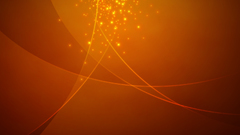 Abstract orange lines