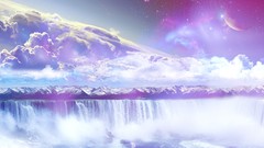 Abstract outer space lei