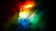 Abstract outer space multicolor