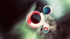 Abstract outer Space Stars