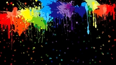 Abstract paintball colors