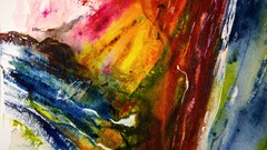Abstract paintings artwork