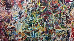 Abstract paintings colors deviantart artwork traditional art 