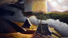 Abstract paintings drawings artwork