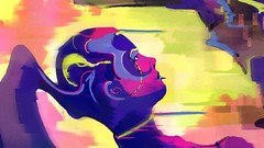 Abstract paintings multicolor artwork