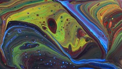 Abstract paintings psychedelic artwork