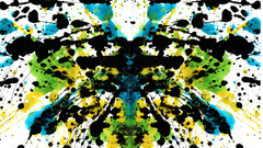 Abstract paintings Rorschach test