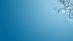 Abstract pattern right top